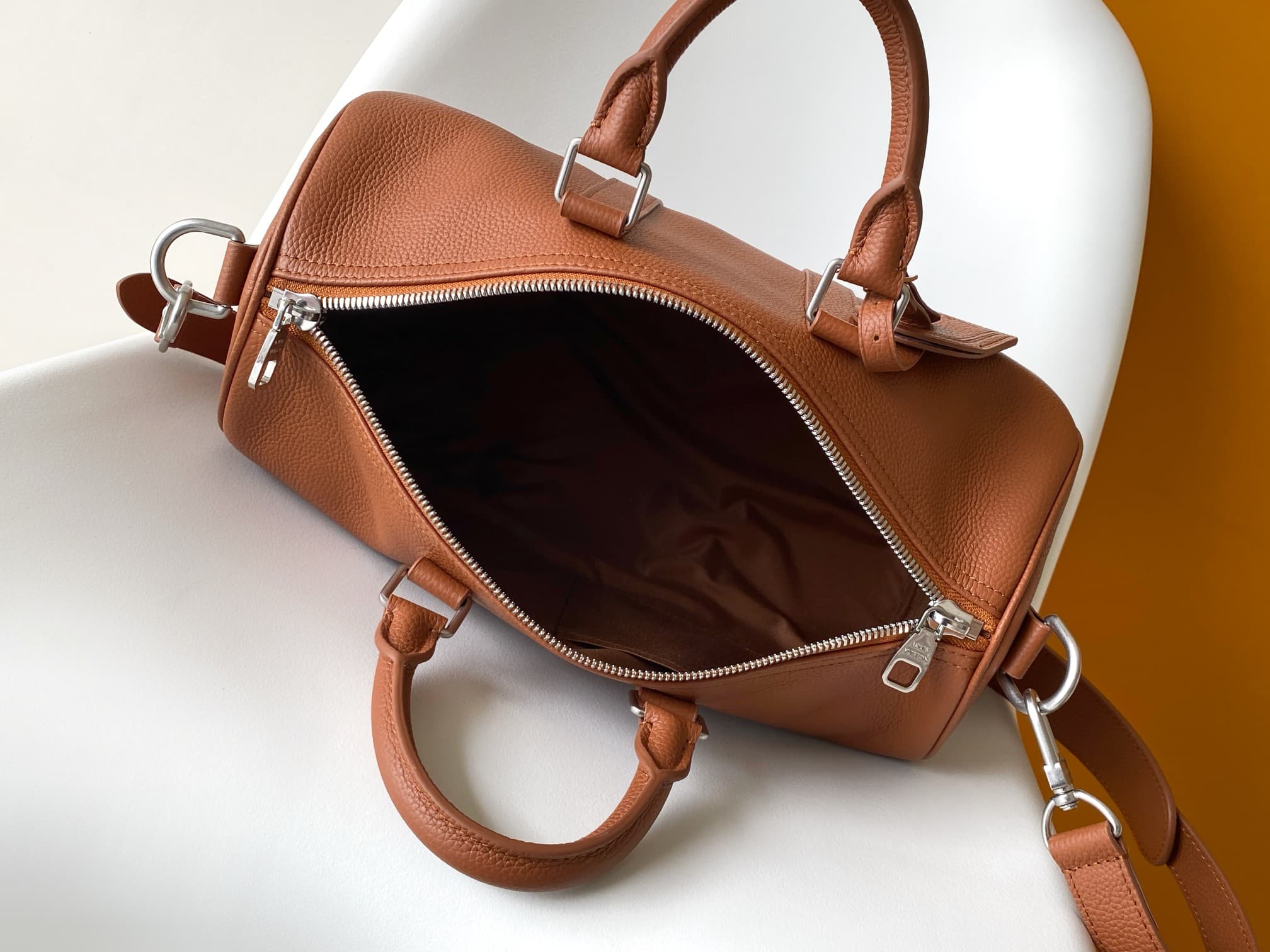 Louis Vuitton Keepall Bandoulière 35 LV Aerogram Tan Waxy calfskin M25980 High