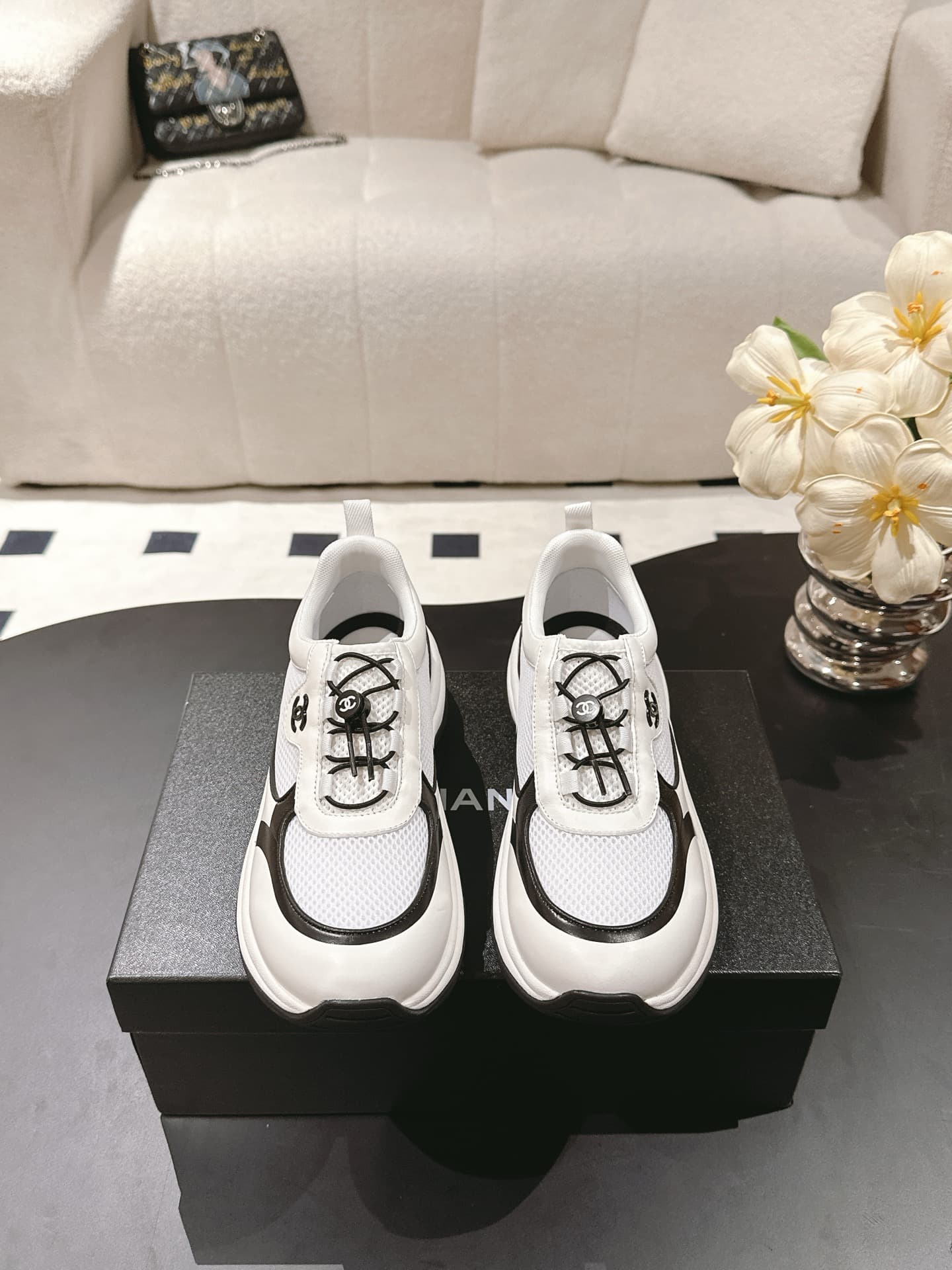 Chanel Trainers Sneaker Shoes Women