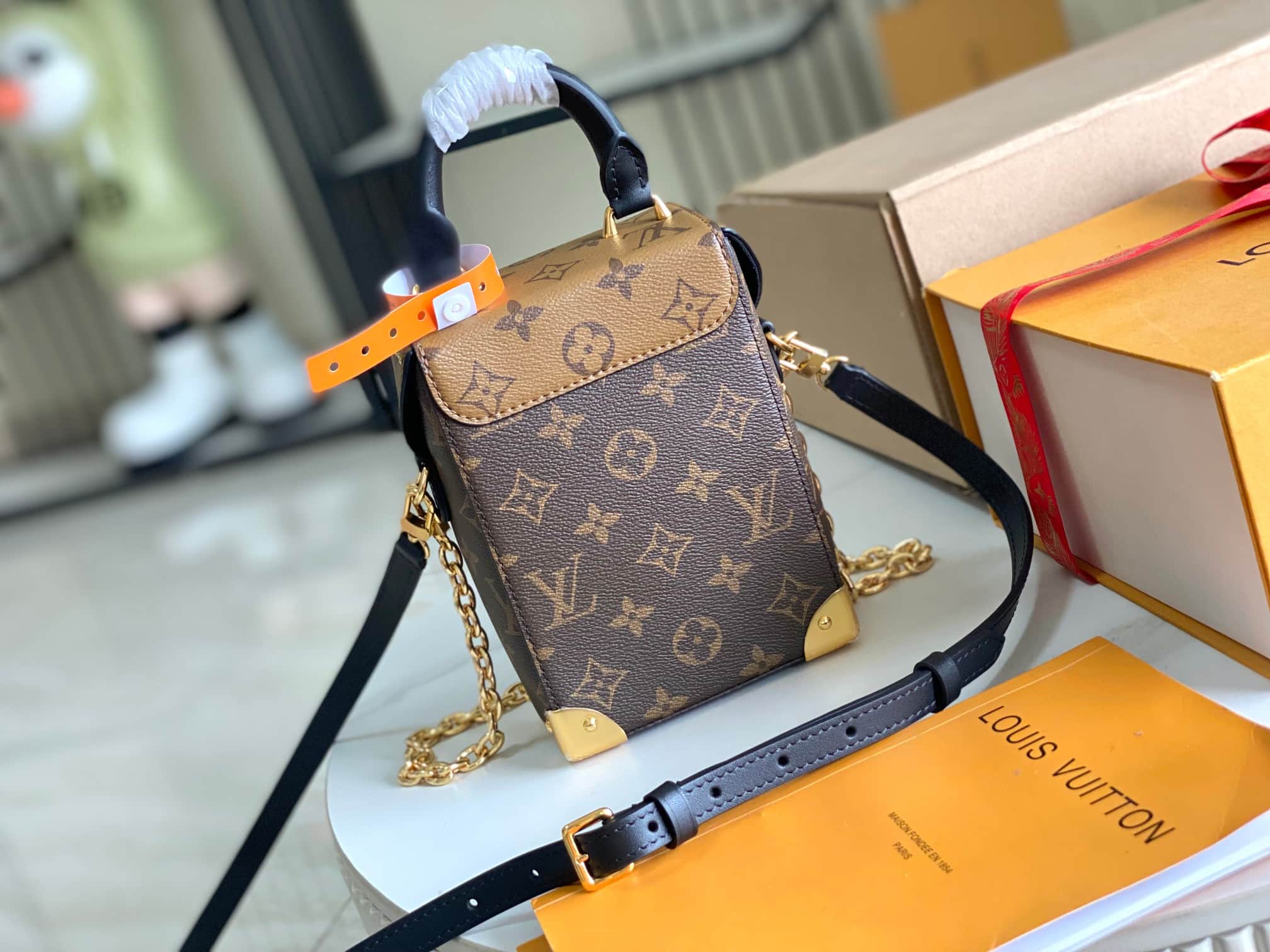 Louis Vuitton Camera Box Monogram and Monogram Reverse coated canvas M82465 TOP