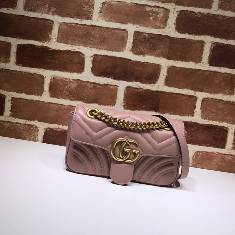 GG Marmont mini matelassé shoulder bag 446744 High