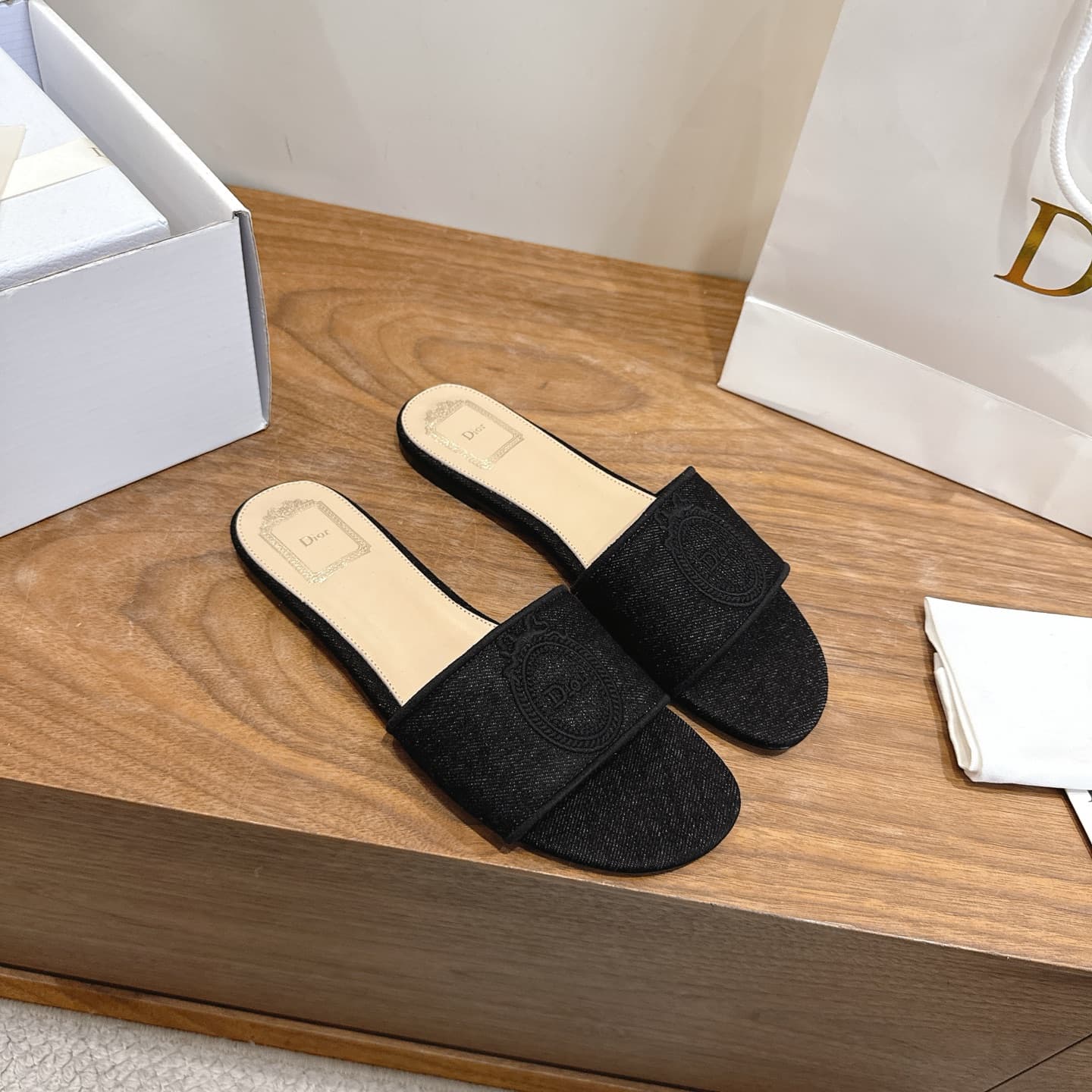 Dior Médaillon slide sandals Women