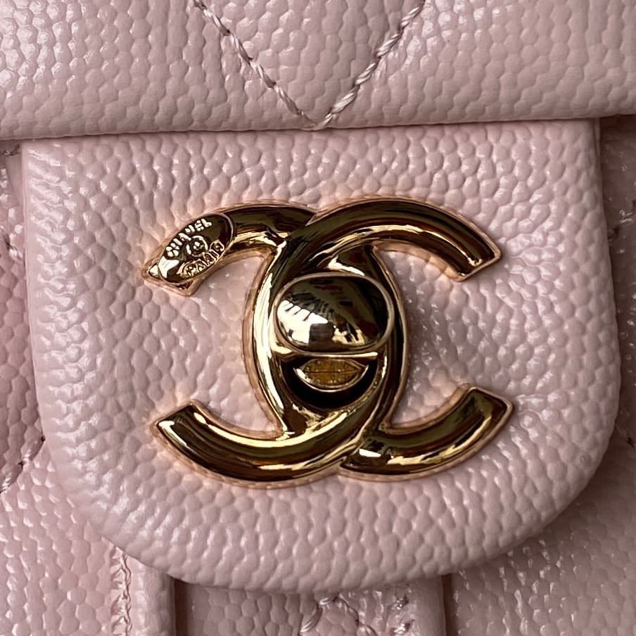 Chanel Urban Spirit Backpack Grained Calfskin & Gold-Metal AS4059 Pink A