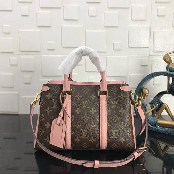 Louis Vuitton Soufflot BB Bag Monogram Canvas Pink High