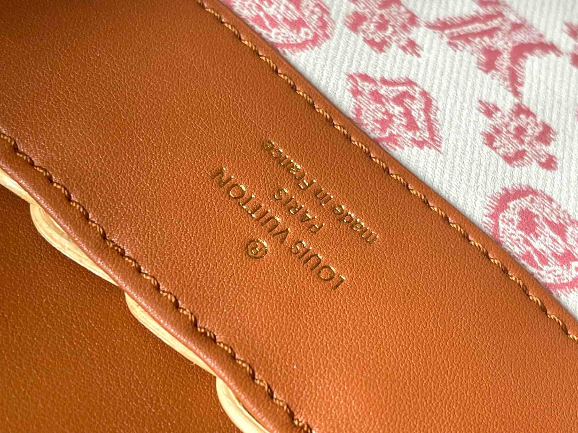 Louis Vuitton Capucines BB Rattan and cowhide leather M26025 Tan Top
