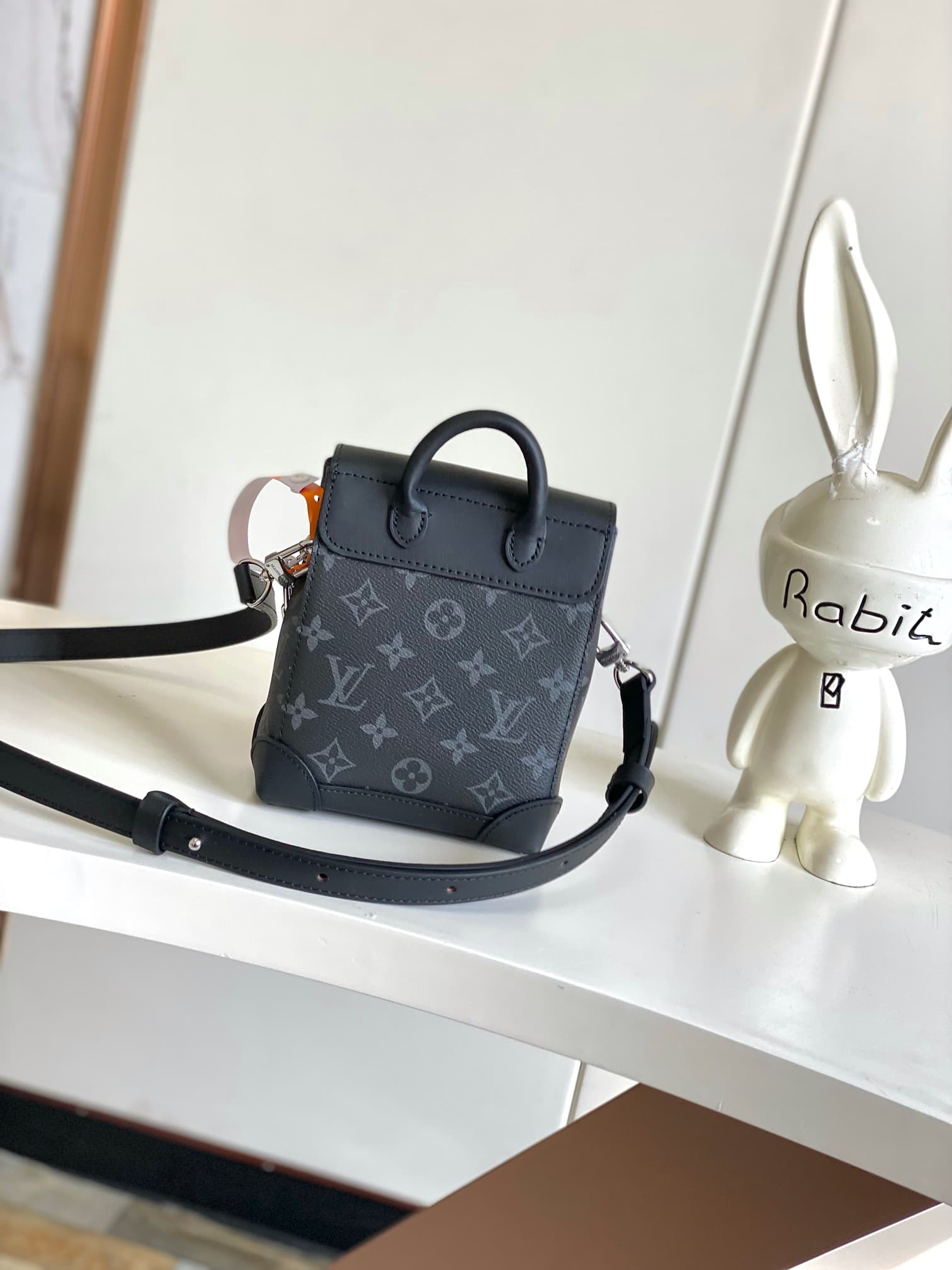 Louis Vuitton Nano Steamer Monogram Eclipse M82774 High