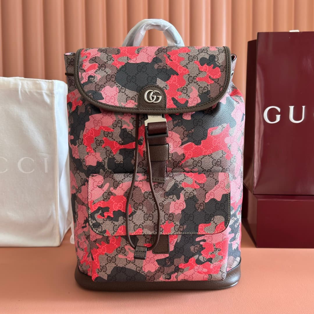 Gucci Pink GG Small Backpack 839109 High