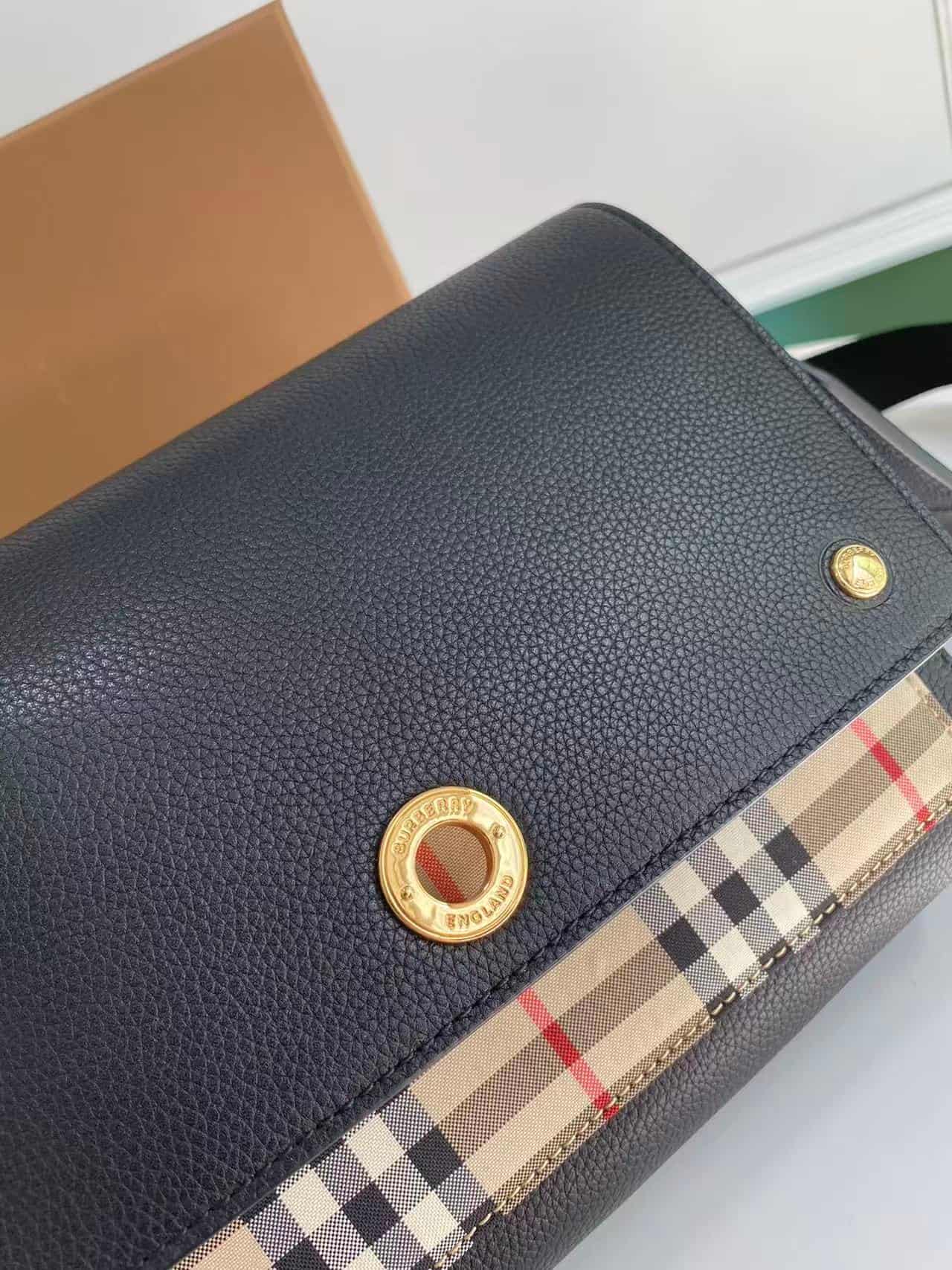 Burberry Note Bag Black High