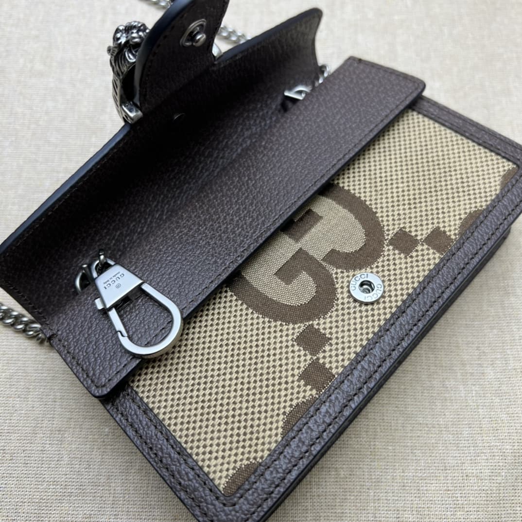 Dionysus GG Supreme super mini bag 476432 Jungle high