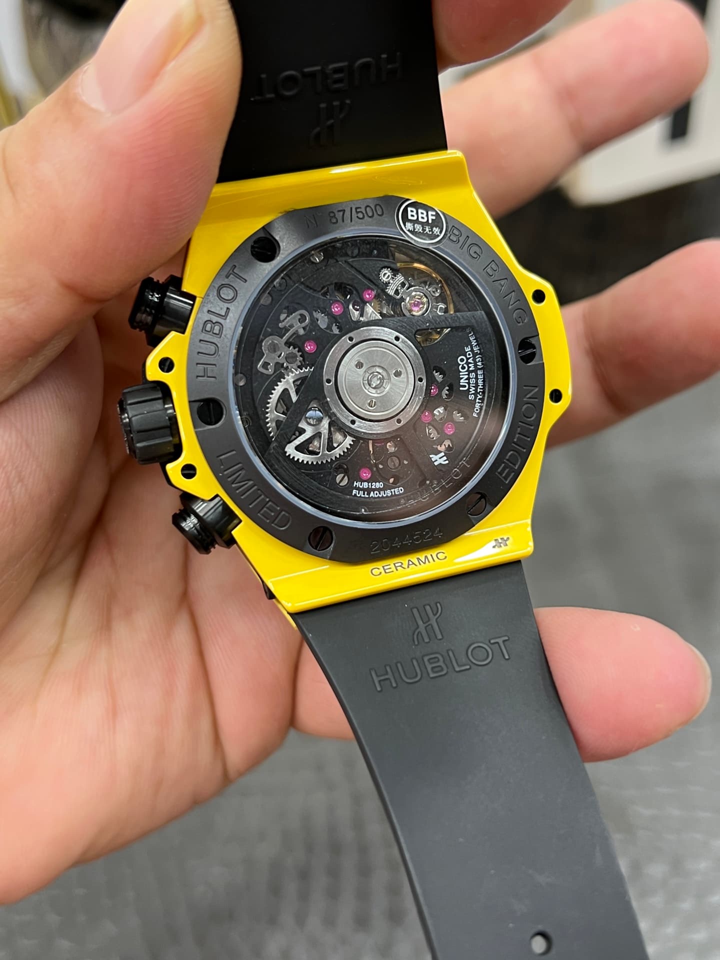 Hublot Big Bang Unico Yellow Magic Watch TOP