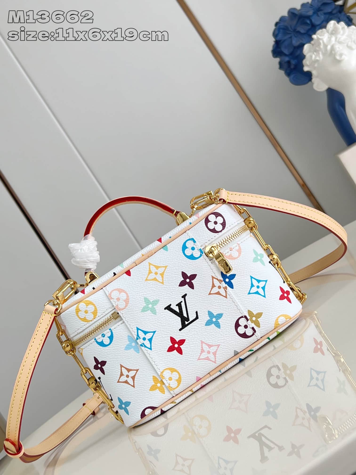 Louis Vuitton x Murakami Vanity Chain Pouch Monogram coated canvas M13662 High