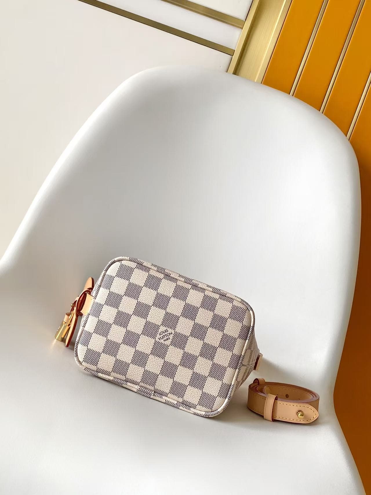 Louis Vuitton All In BB Damier Azur coated canvas N40855 High