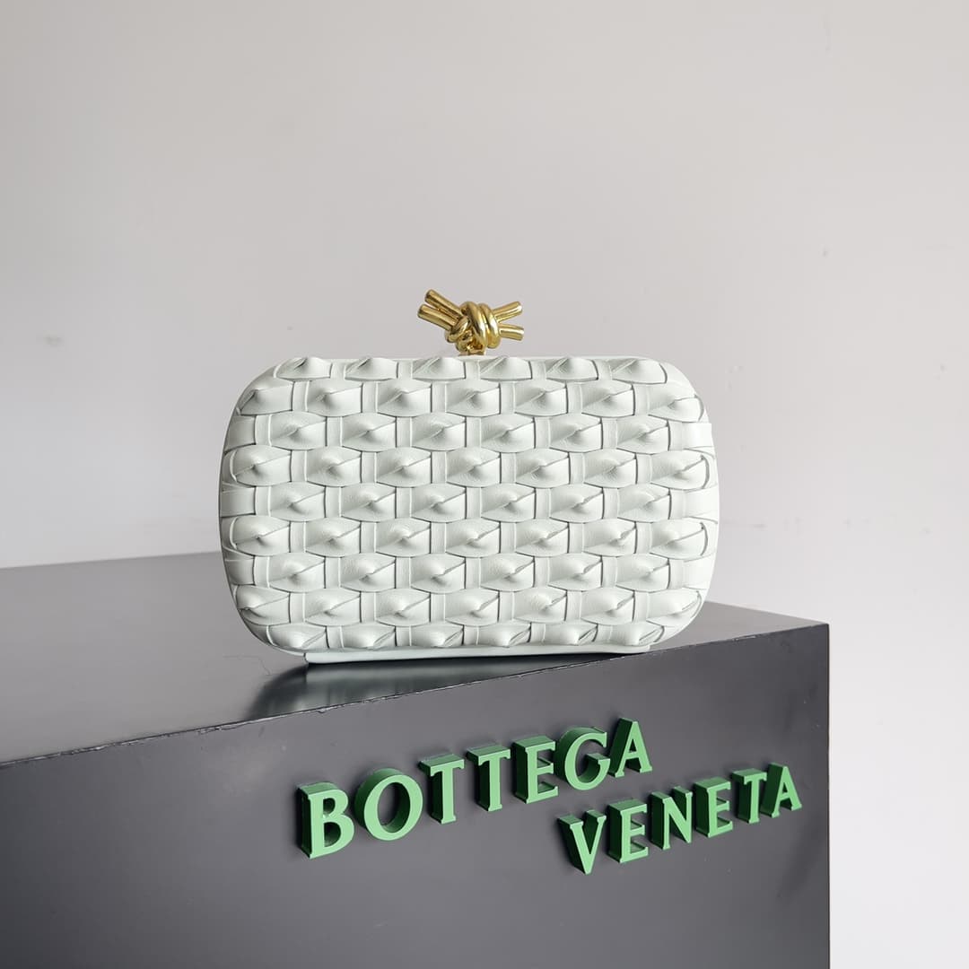 BV Knot Minaudière Clutch Lambskin Top