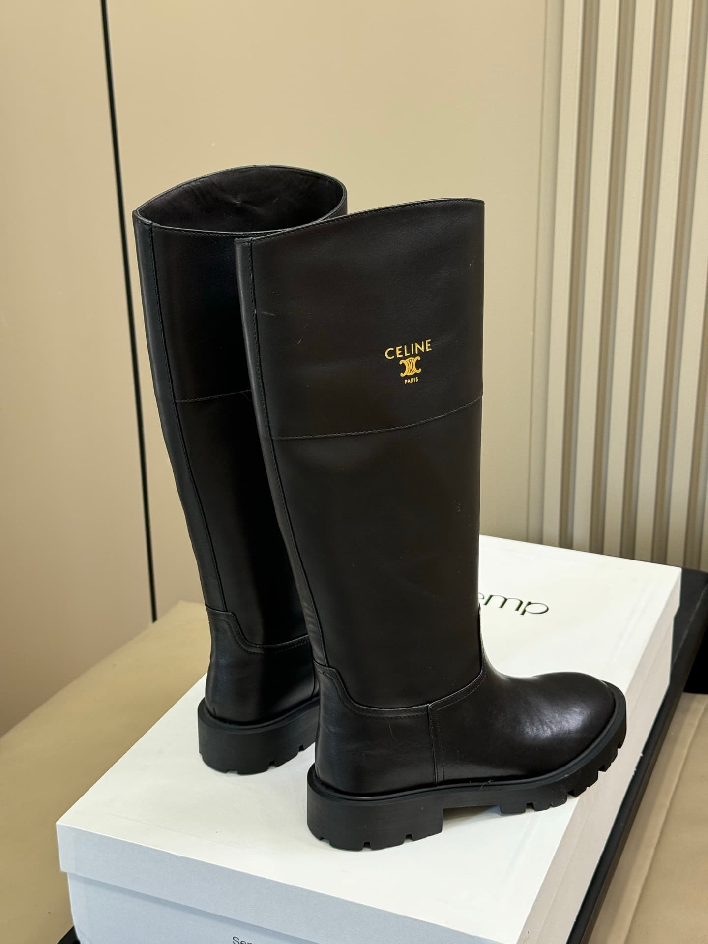 Celine MARGARET HIGH BOOT IN Calfskin Women