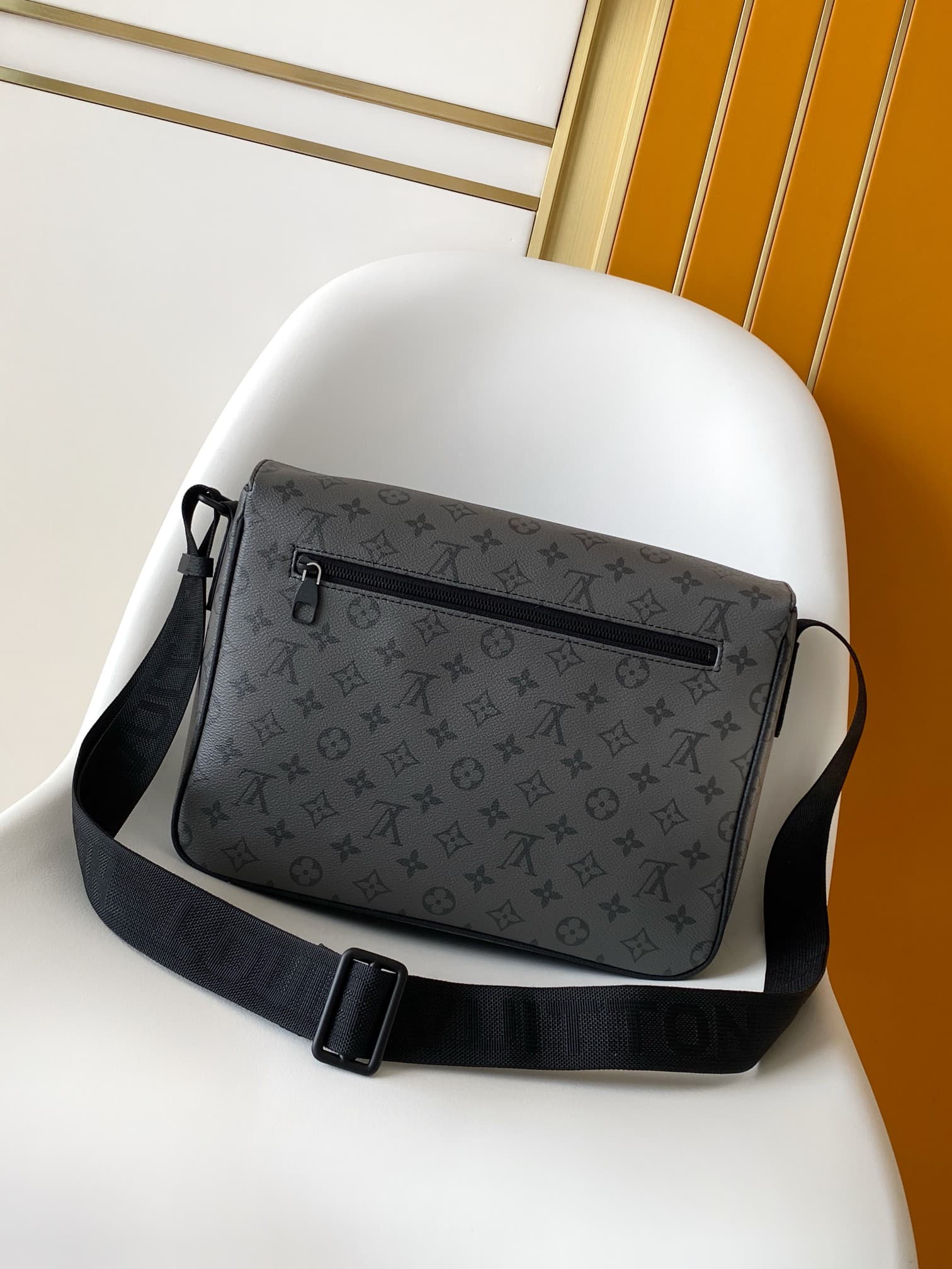 Louis Vuitton Bastille MM Black Monogram Midnight coated canvas M2A192 High