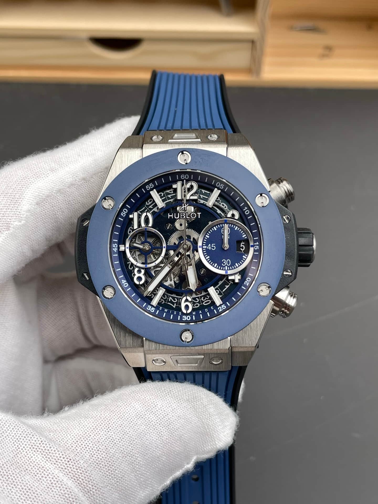 Hublot Big Bang Unico Blue Magic Watch TOP