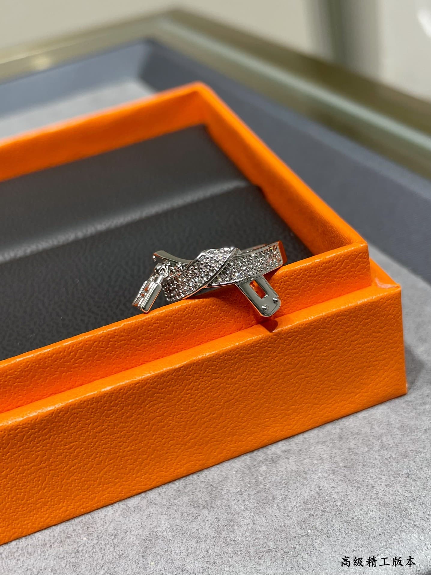 Hermès Kelly Gavroche Ring V-Gold High