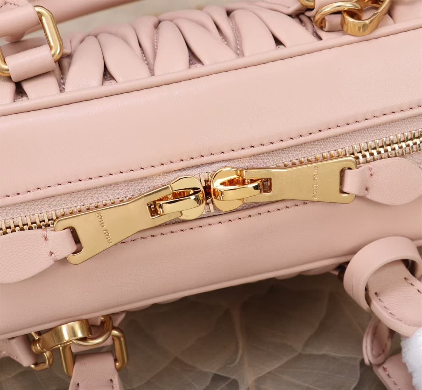 Miu Miu Arcadie matelassé nappa leather bag High