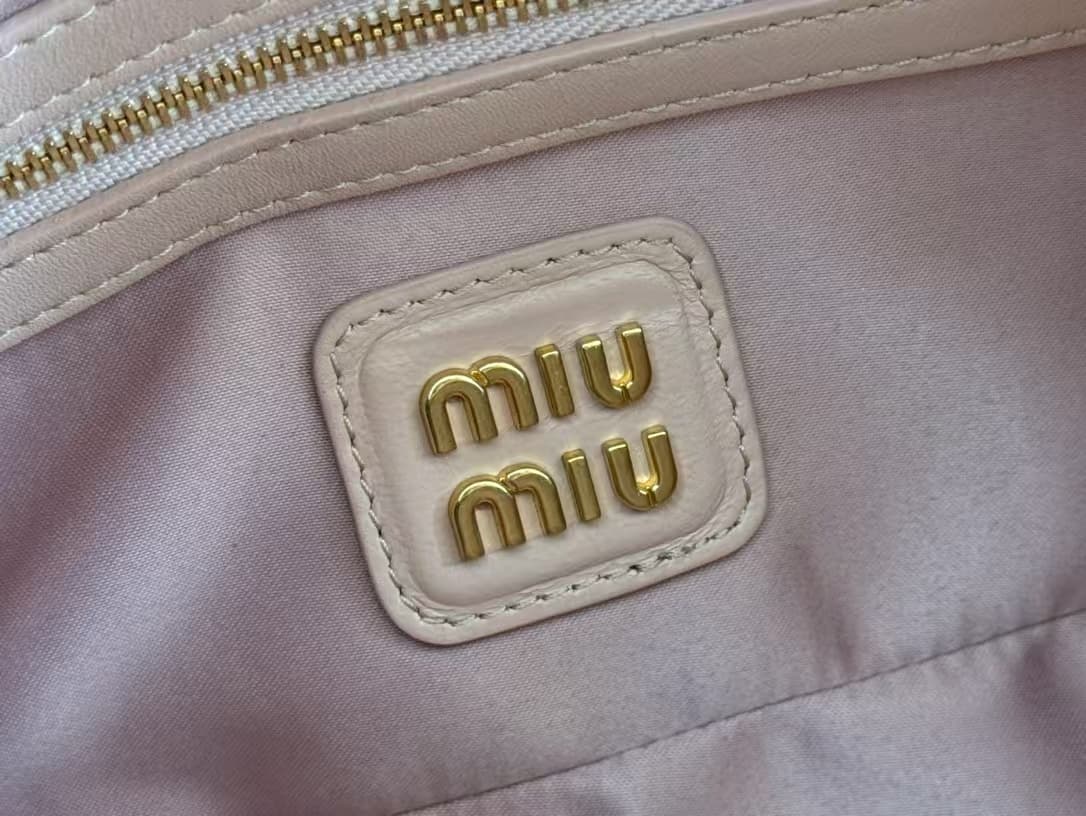 Miu Miu Arcadie matelassé nappa leather Large bag High