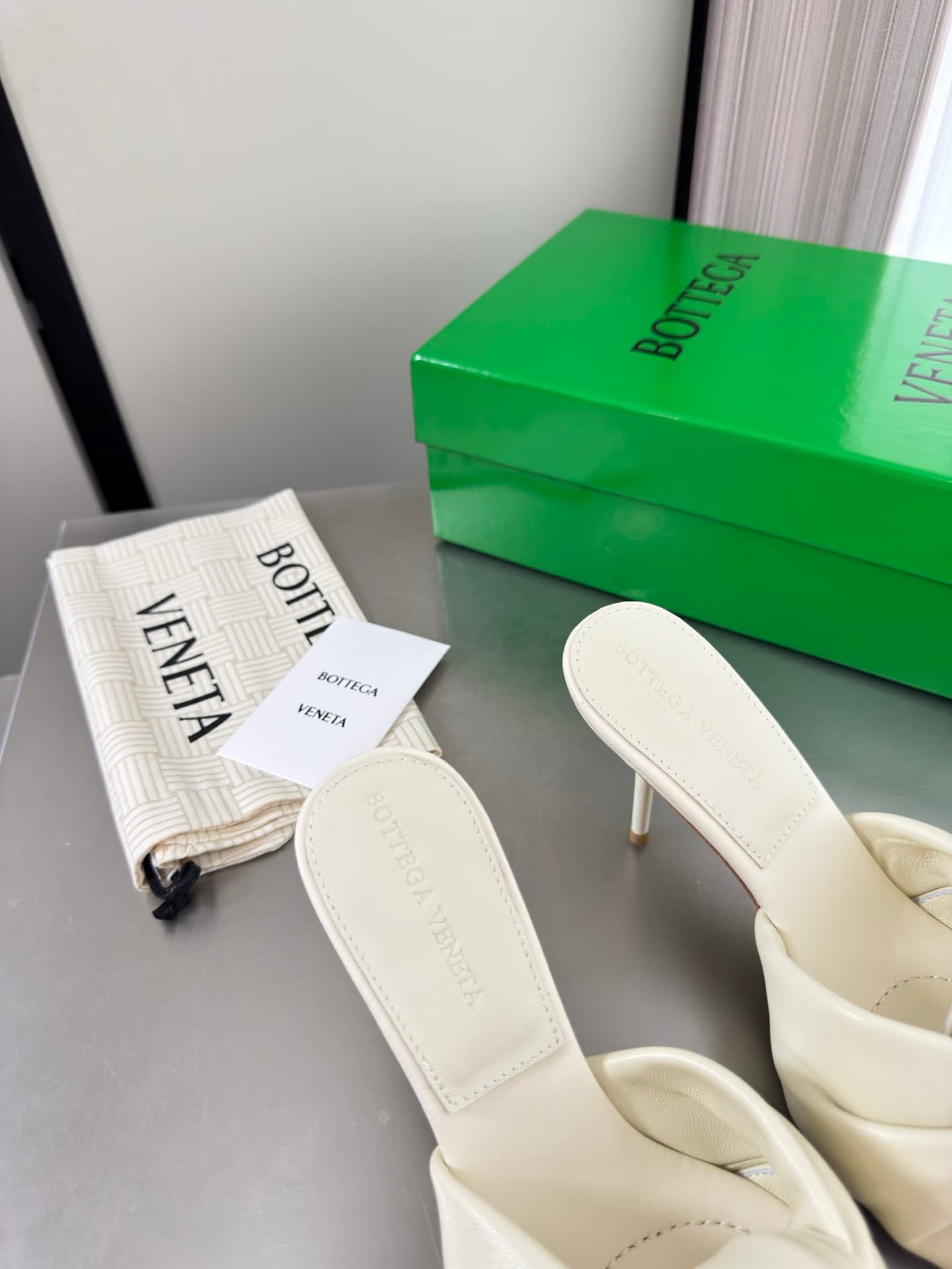 Bottega Veneta Cherry Mules