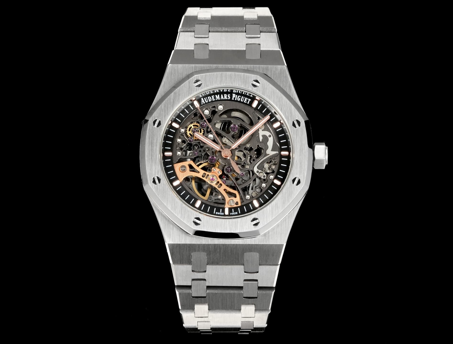 Audemars Piguet Royal Oak Double Balance Wheel Openworked Watch TOP