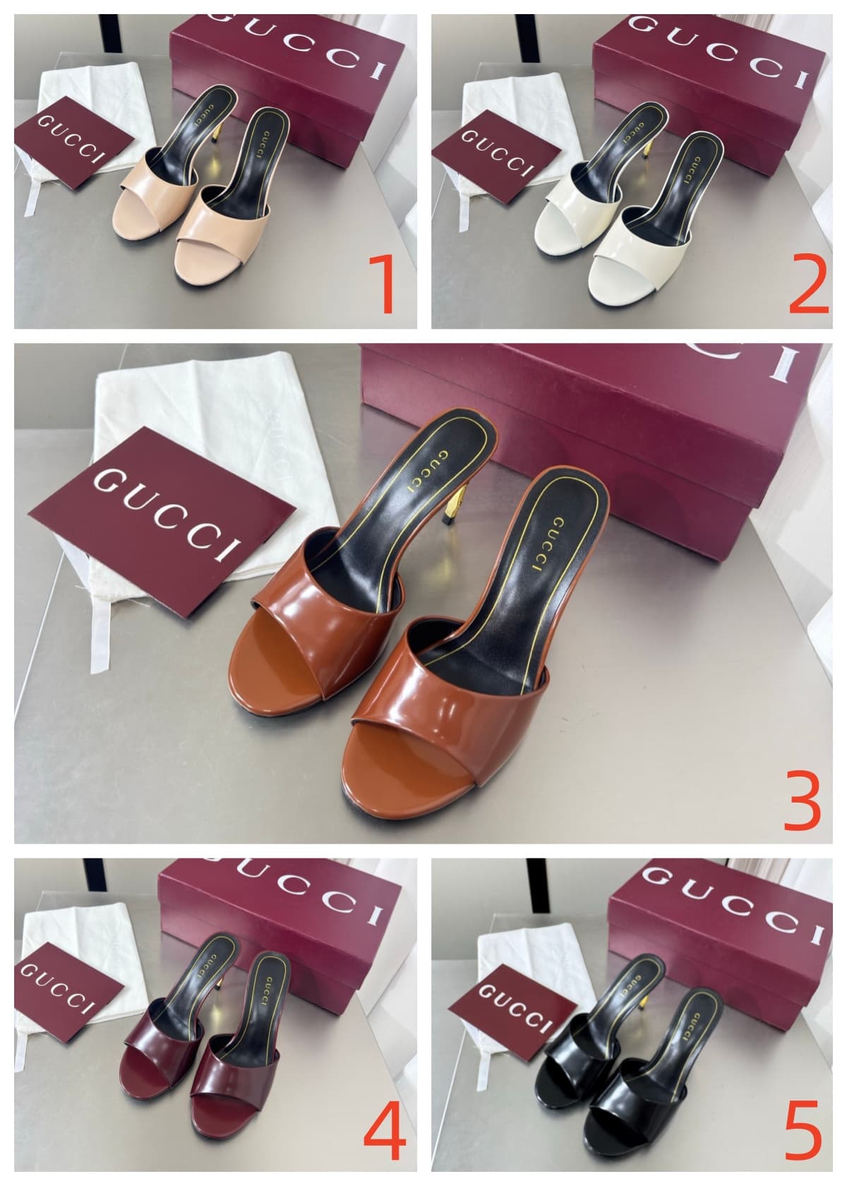 Gucci Castello Slides Shoes Women