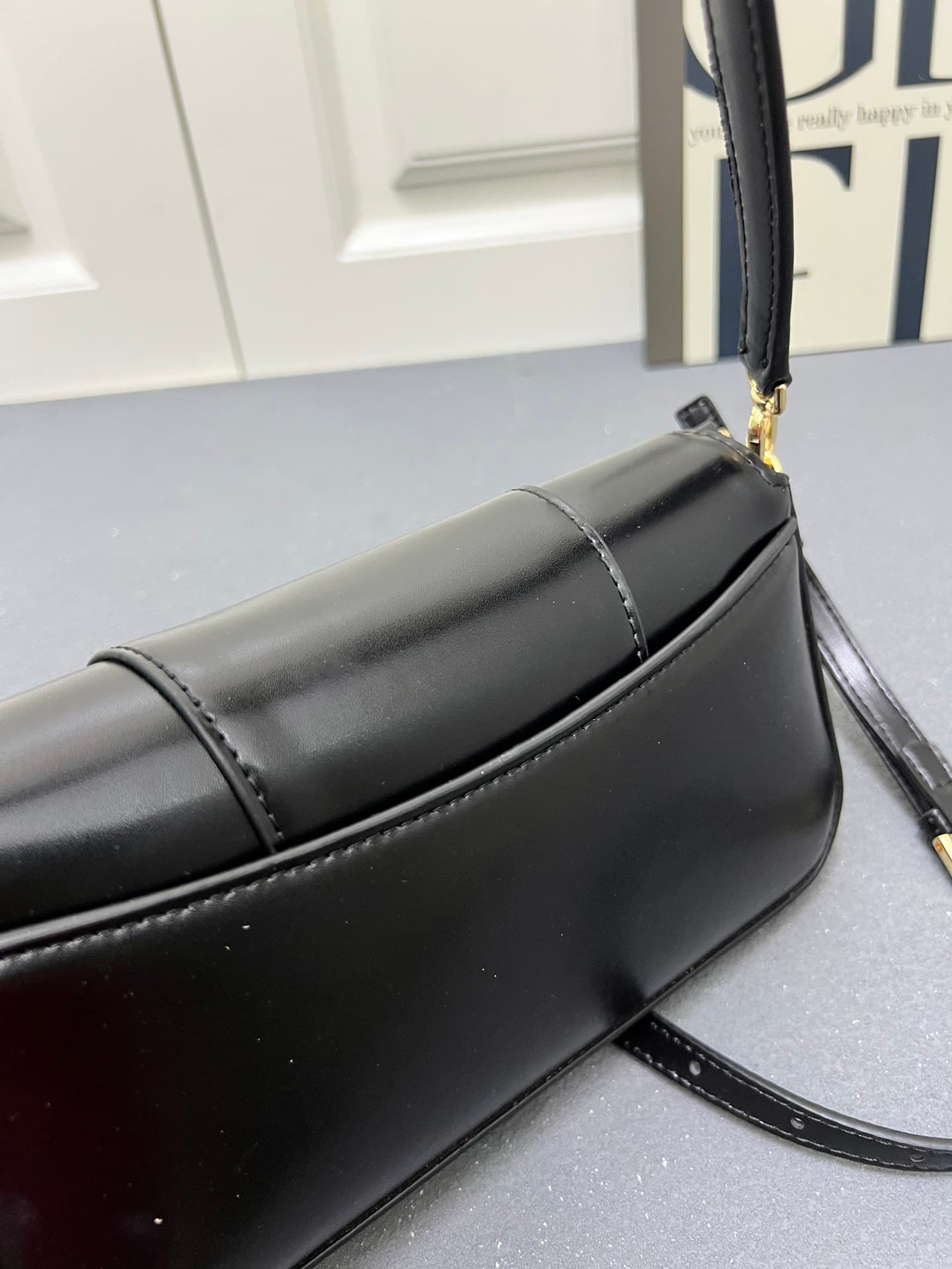 Balenciaga Hourglass sling bag Black High