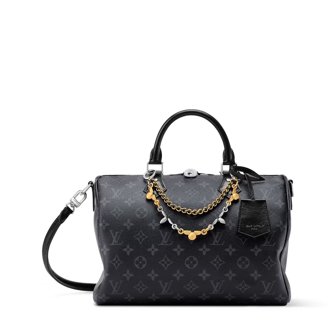 Louis Vuitton Speedy Soft 30 Monogram Eclipse/Black Coated canvas M15102 TOP