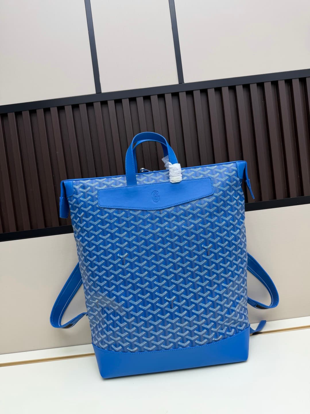 Goyard Cisalpin Backpack Goyardine Canvas & Chevroches Calfskin Mid