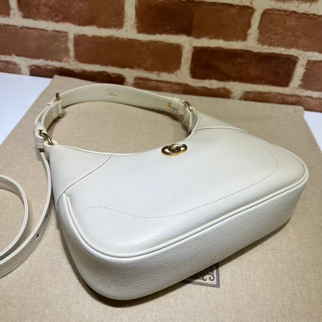 Aphrodite small shoulder bag 731817 Leather White High