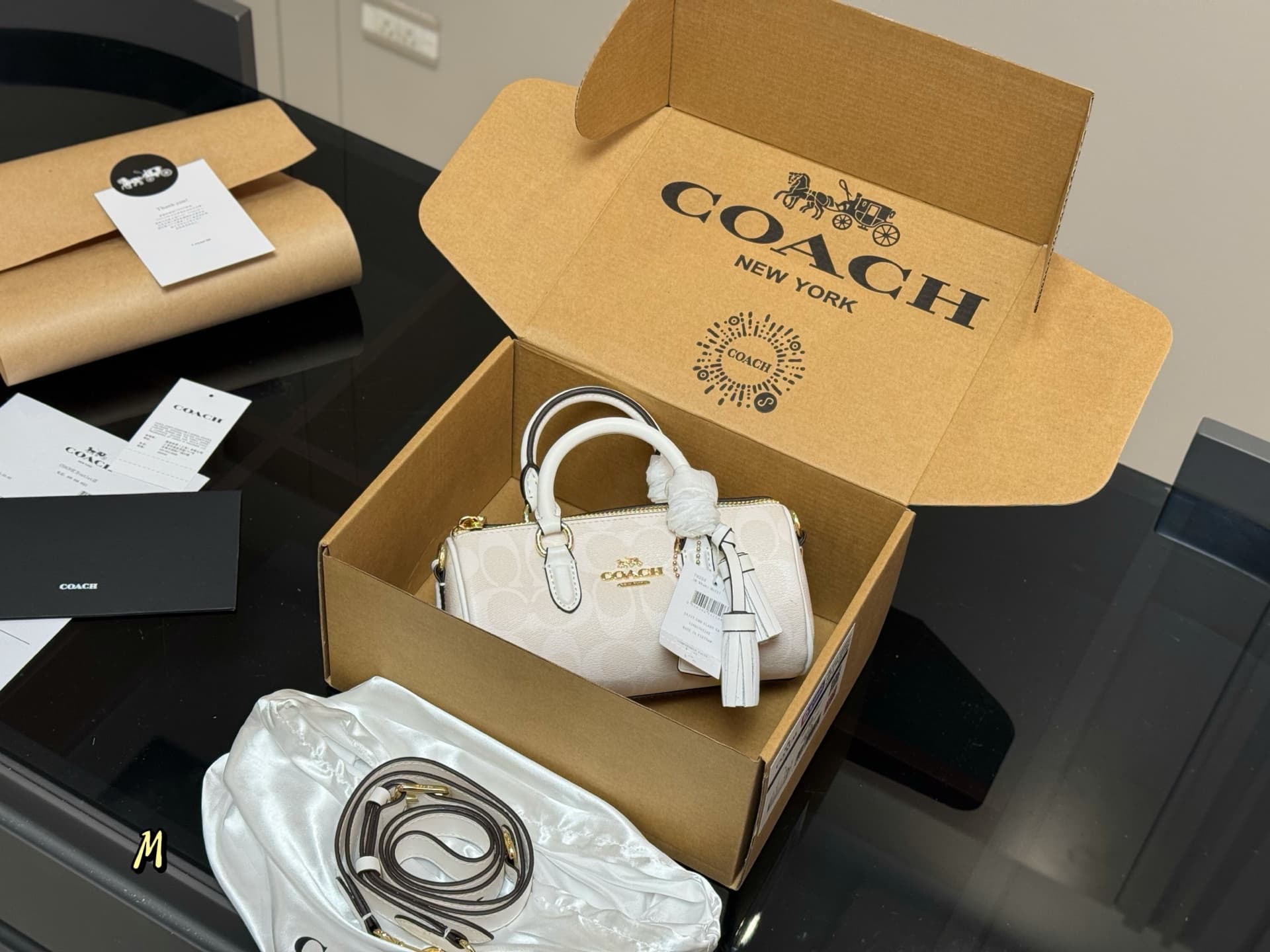 Coach Lacey Crossbody In Signature Canvas
