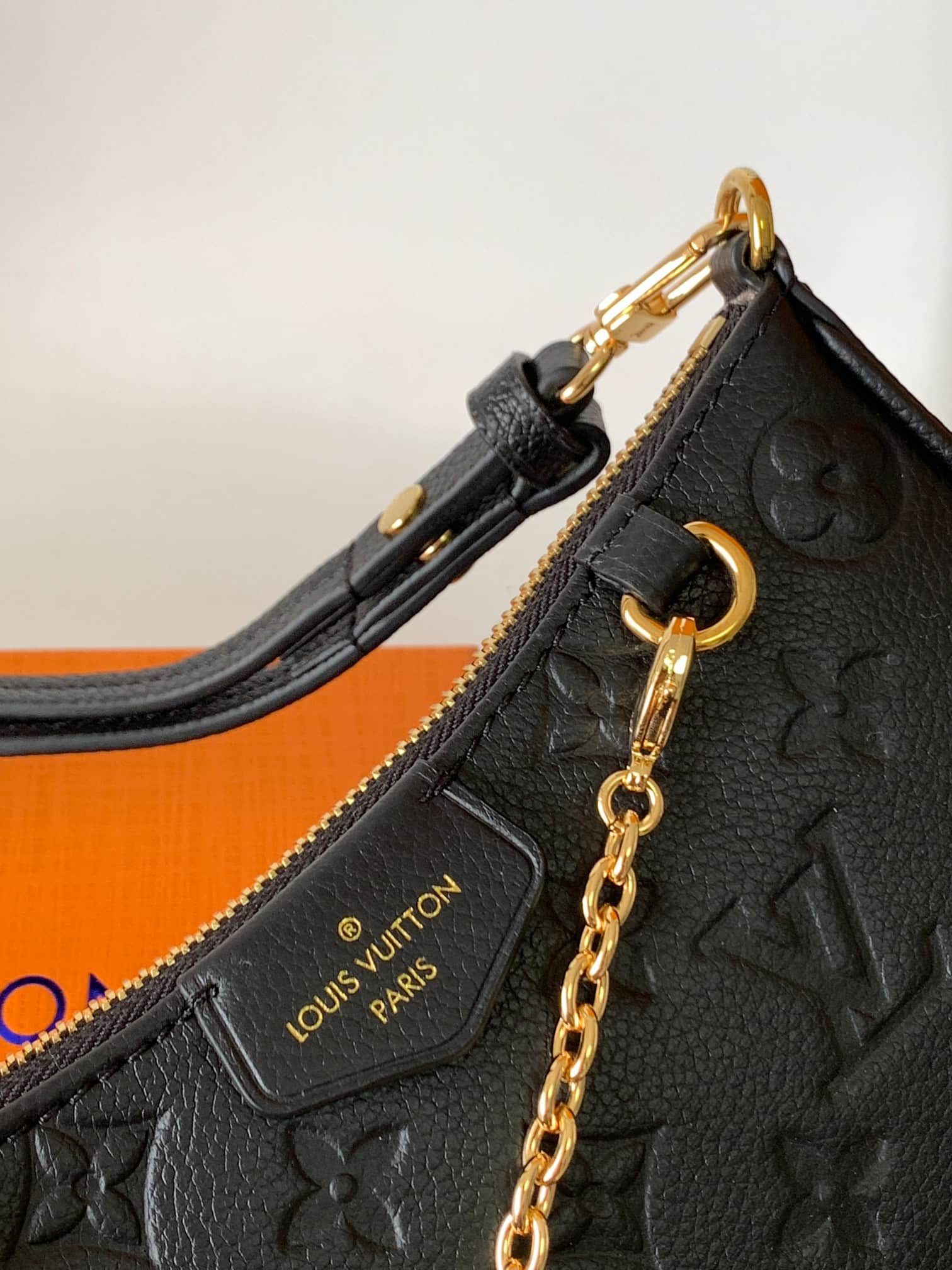 Louis Vuitton EASY POUCH ON STRAP Monogram Empreinte Leather M80349 High