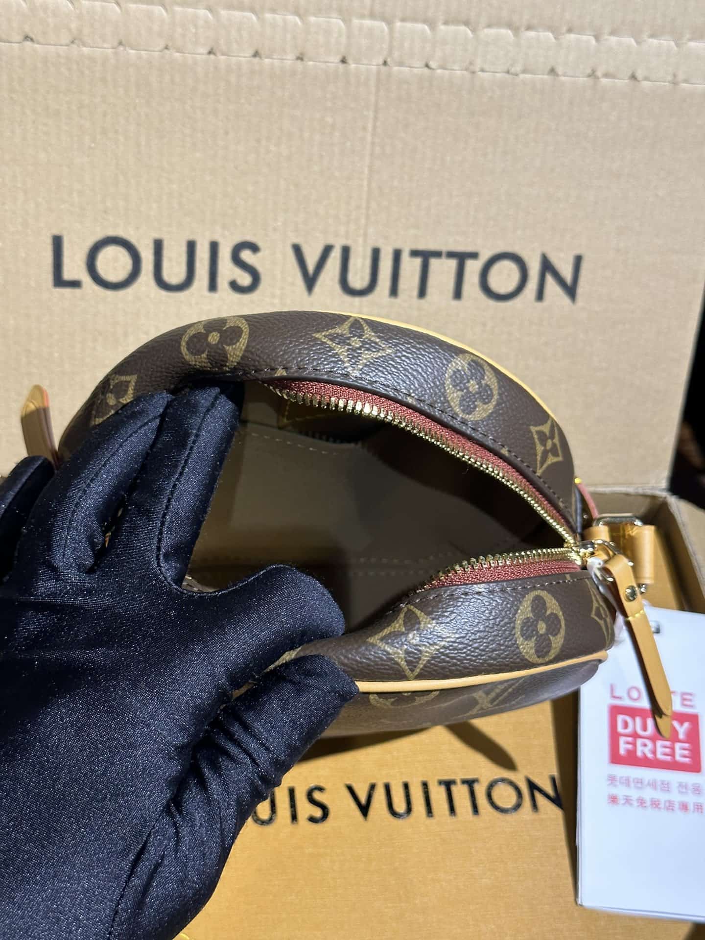 Louis Vuitton BOITE CHAPEAU SOUPLE PM Monogram coated canvas M45578 High