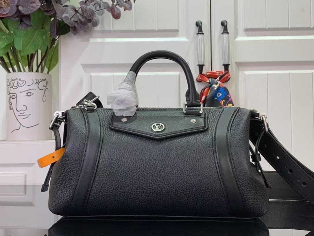 Louis Vuitton Nano LV Biker Bag Lambskin M14623 Black High
