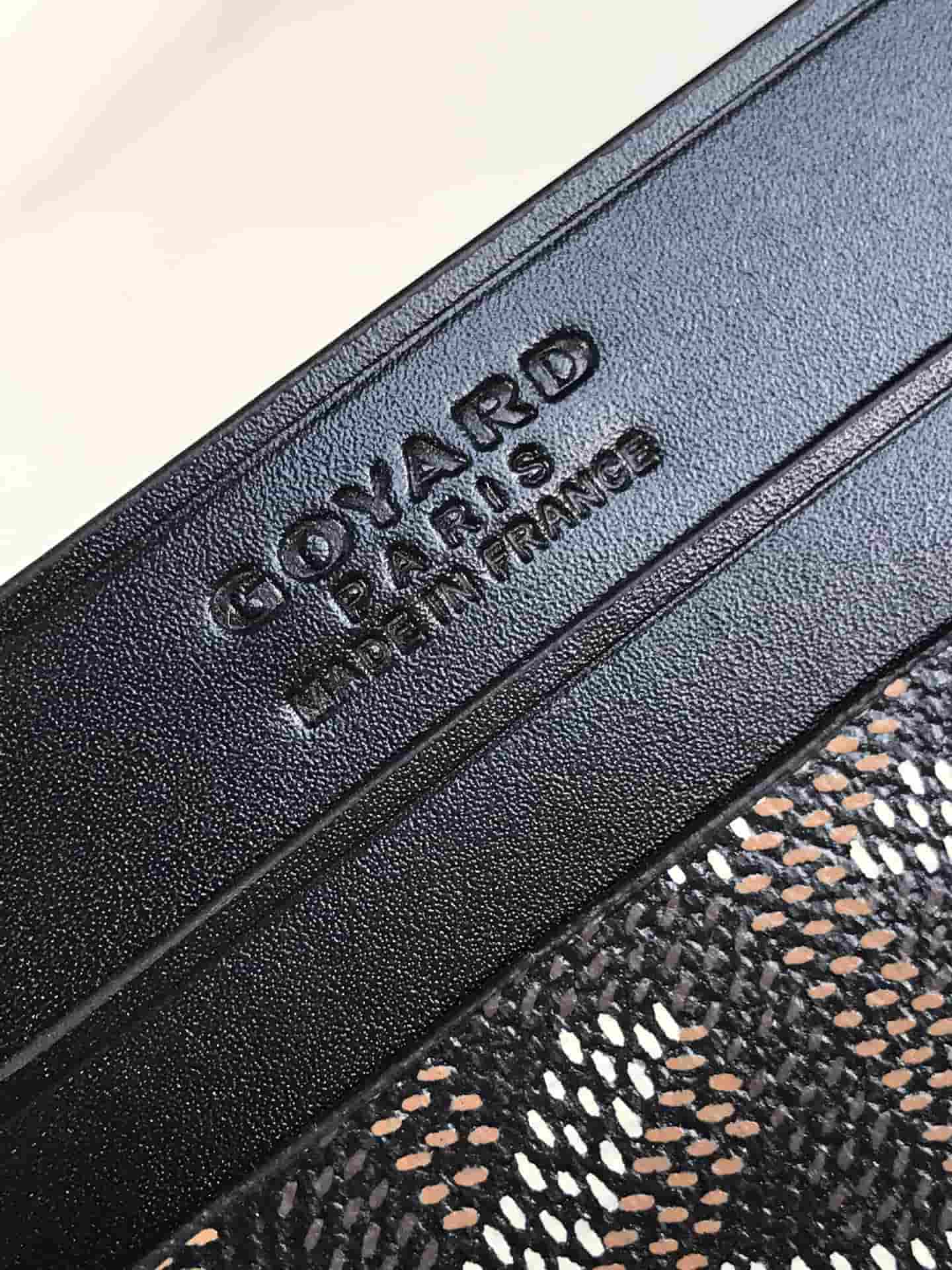 Goyard Saint Sulpice Card Wallet Black High