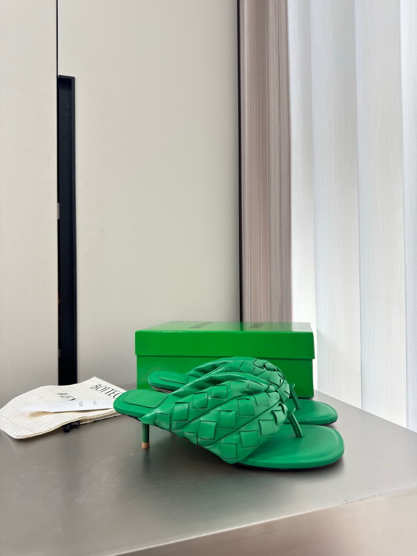 Bottega Veneta Lido Intrecciato Sandals