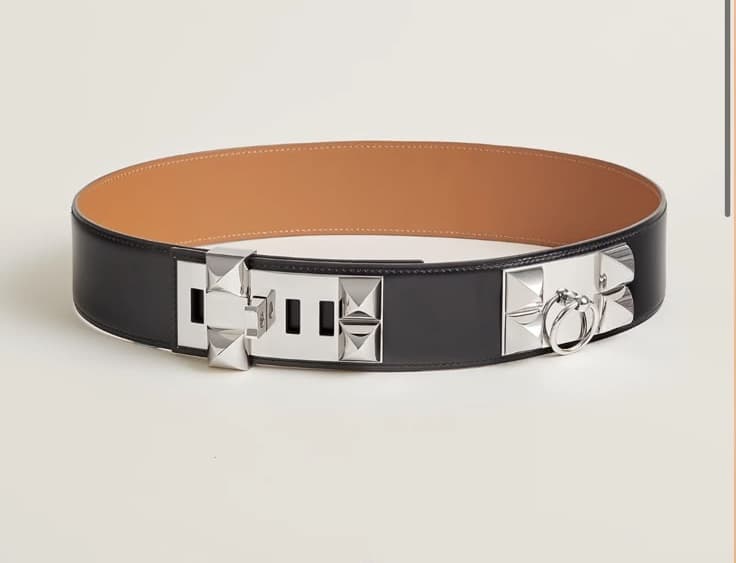 Hermes Collier de Chien 50 belt