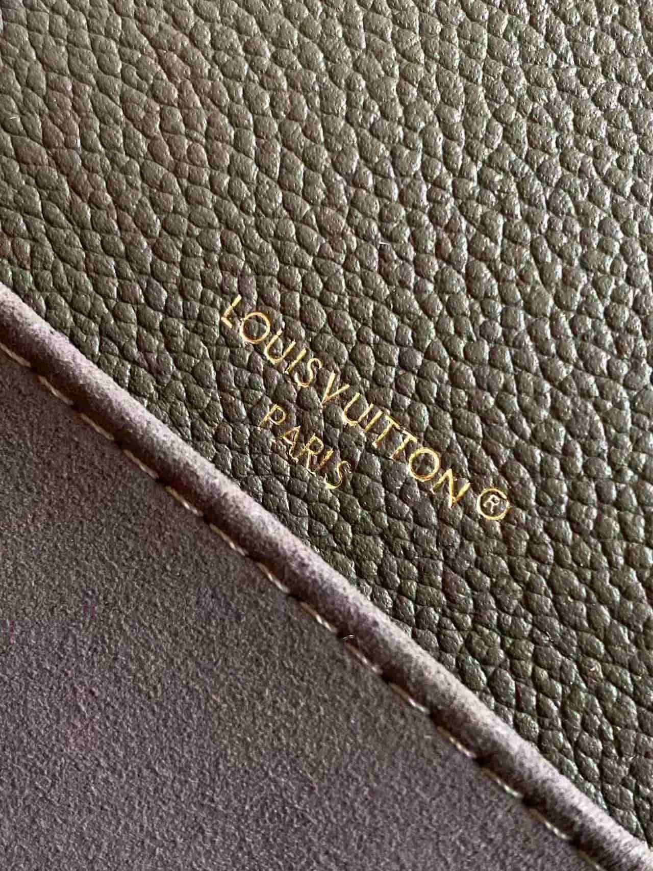 Louis Vuitton Pochette Metis East West Smoke Monogram Empreinte Leather M25910 TOP