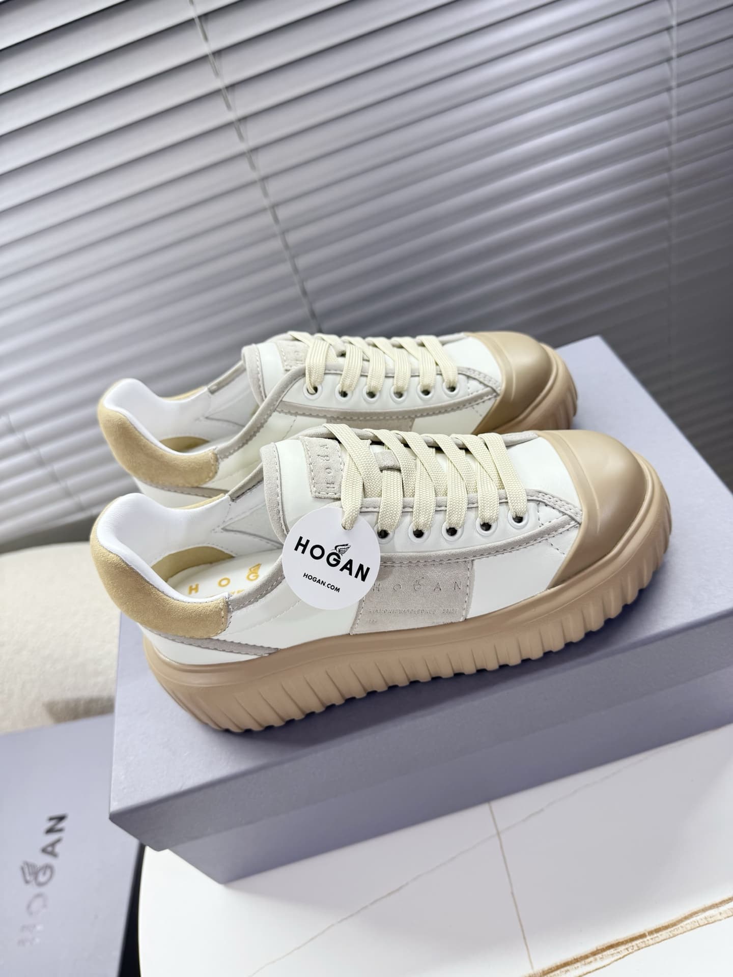 Hogan H-Stripes Sneakers Shoes Men Women