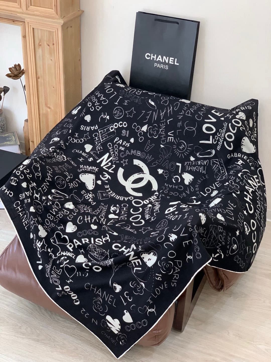 Chanel Silk Square Scarf