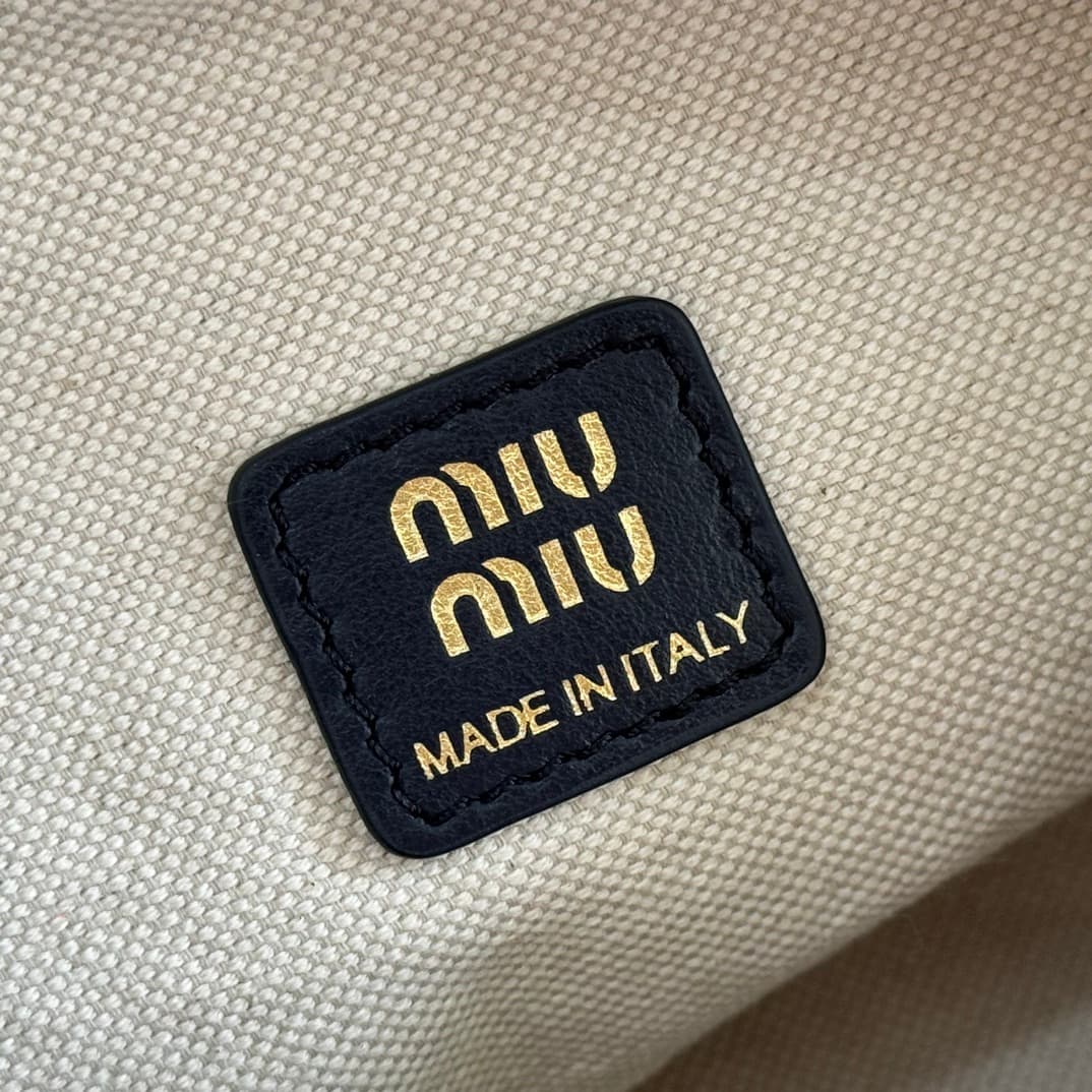 Miu Miu Jacquard Striped Pouch 5NE841 High