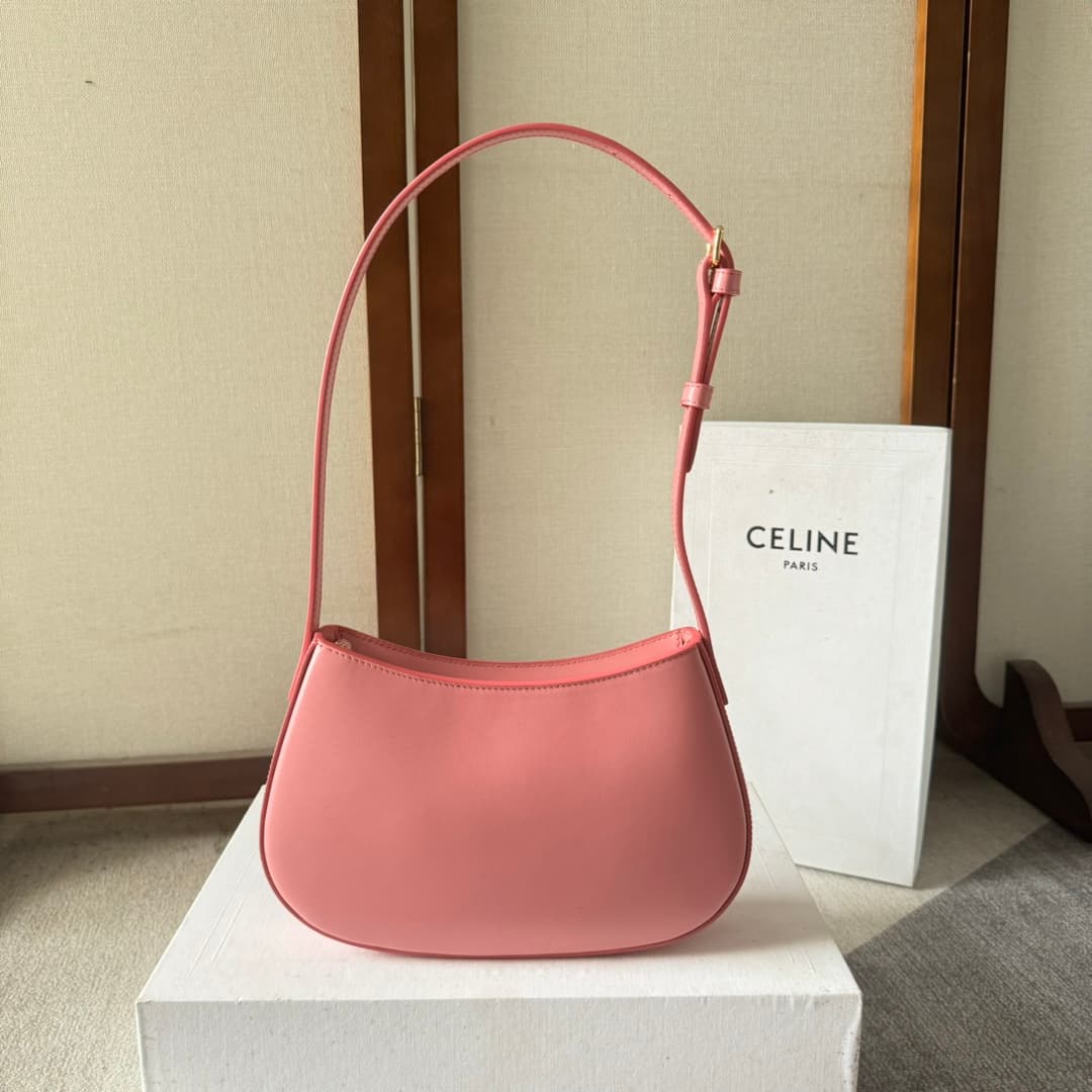 Celine Tilly Bag in Pink Shiny Calfskin High