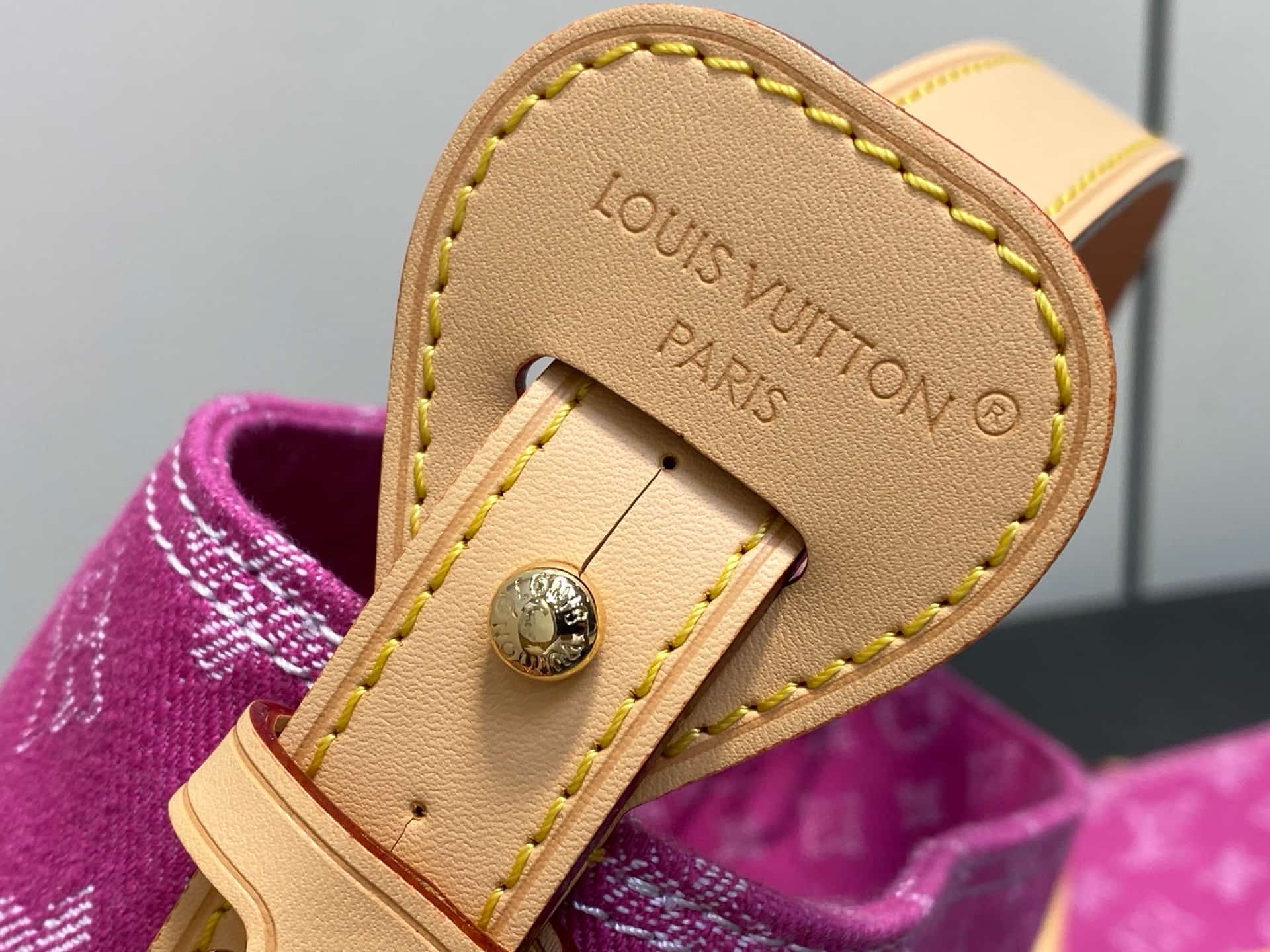 Louis Vuitton All In BB Monogram Fuchsia Denim M27626 High