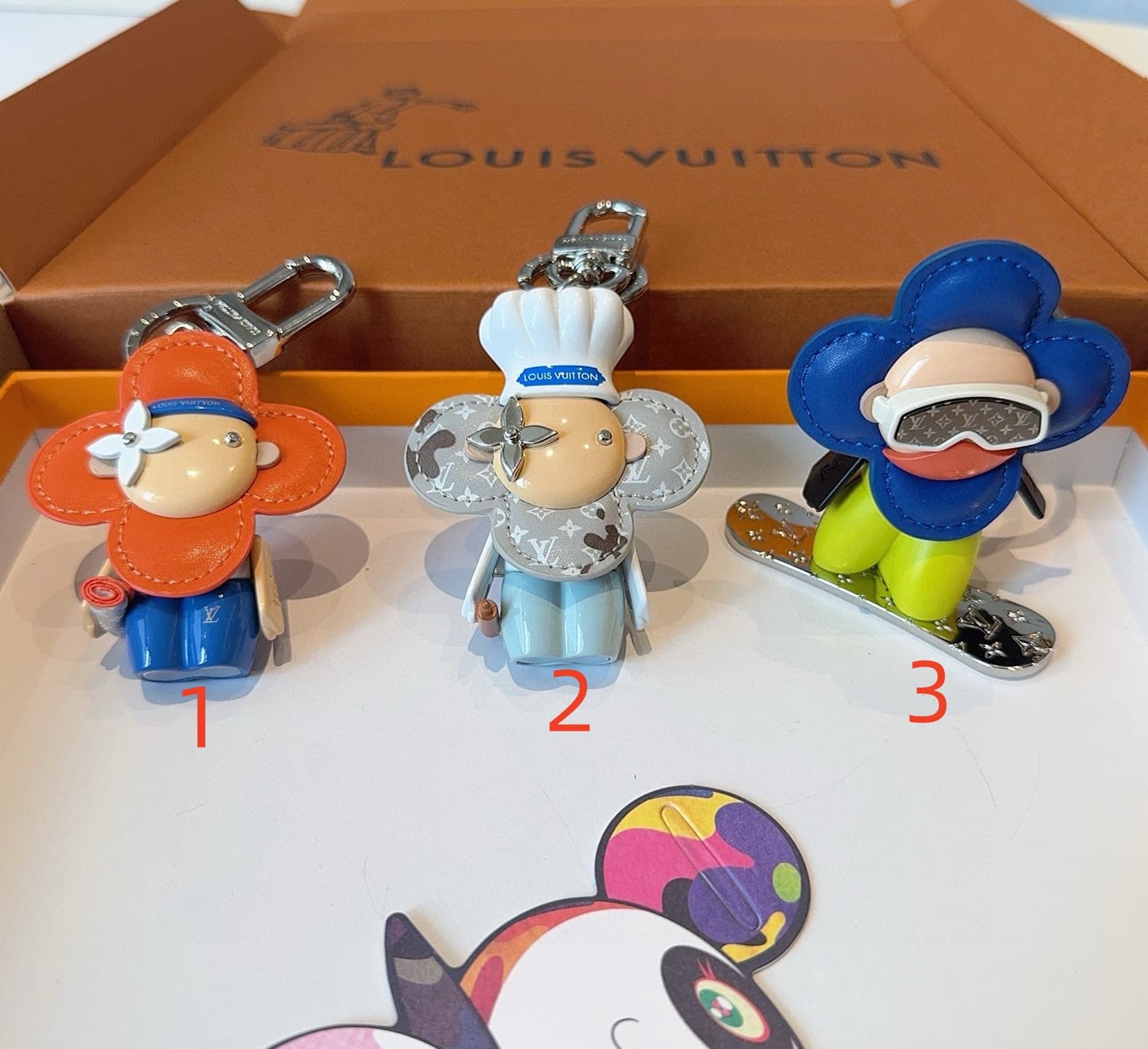 Louis Vuitton Vivienne Baker Bag Charm Key Holder
