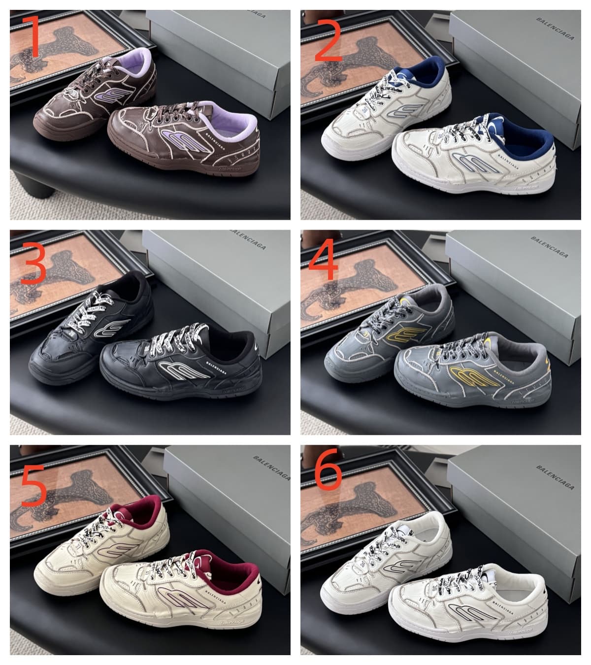 Balenciaga Hamptons Medium Worn-out Sneaker Shoes Men Women