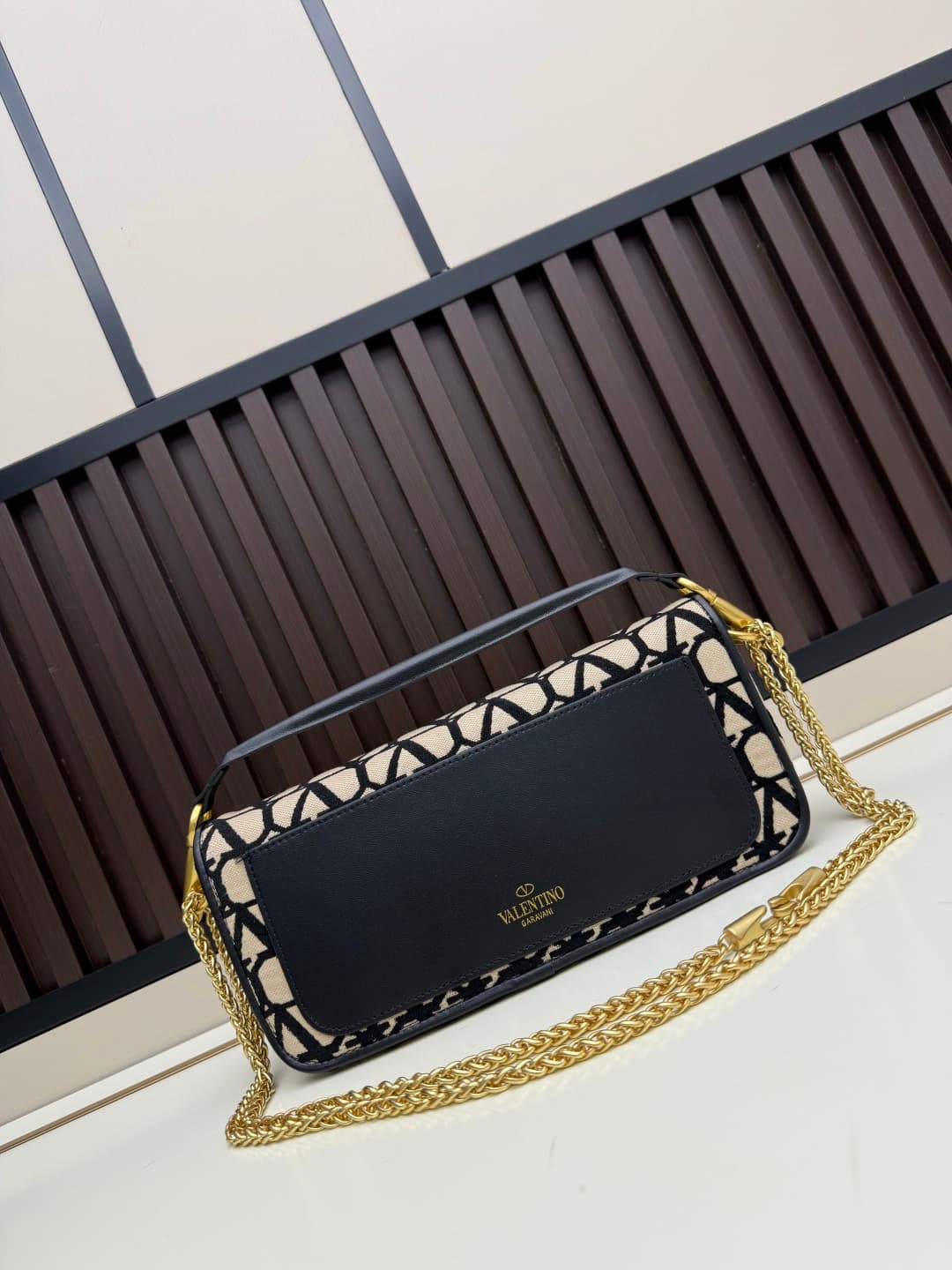 Valentino VLogo Garavani Loco Shoulder Bag in Toile Iconographe High