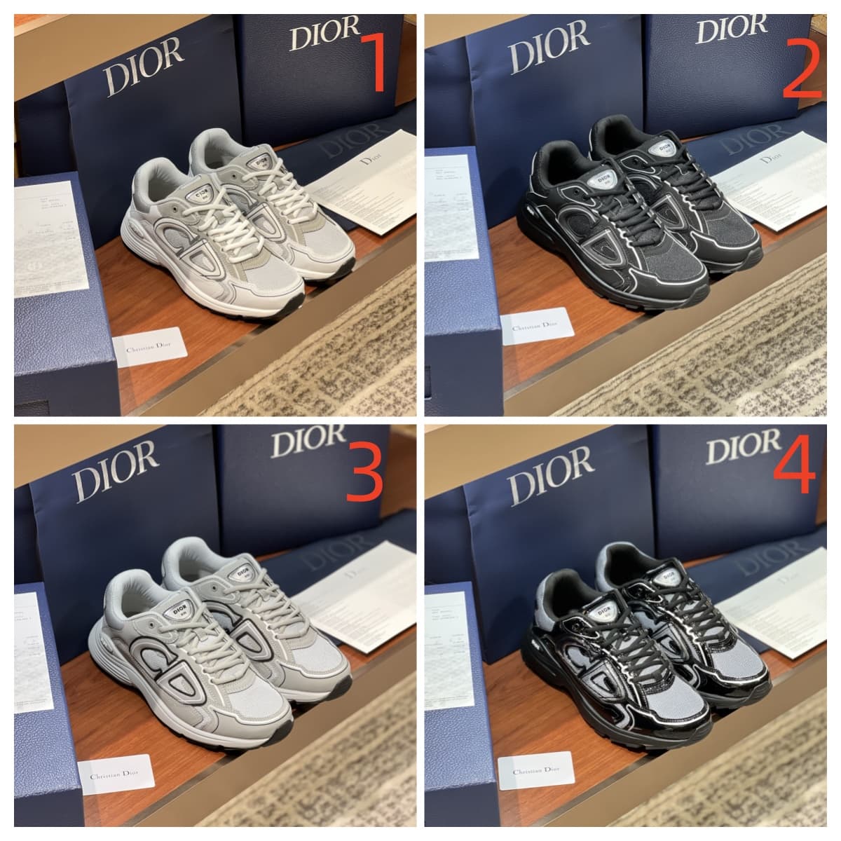 Dior B30 Countdown Sneaker Shoes Men Women