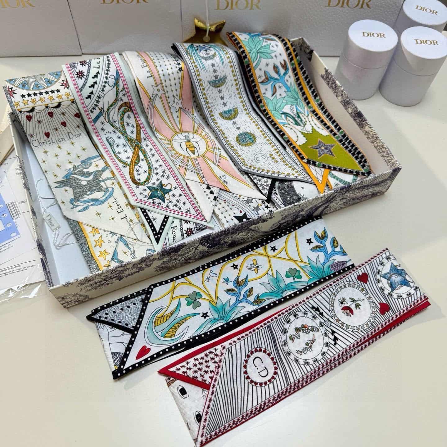 Dior Mitzah Scarves