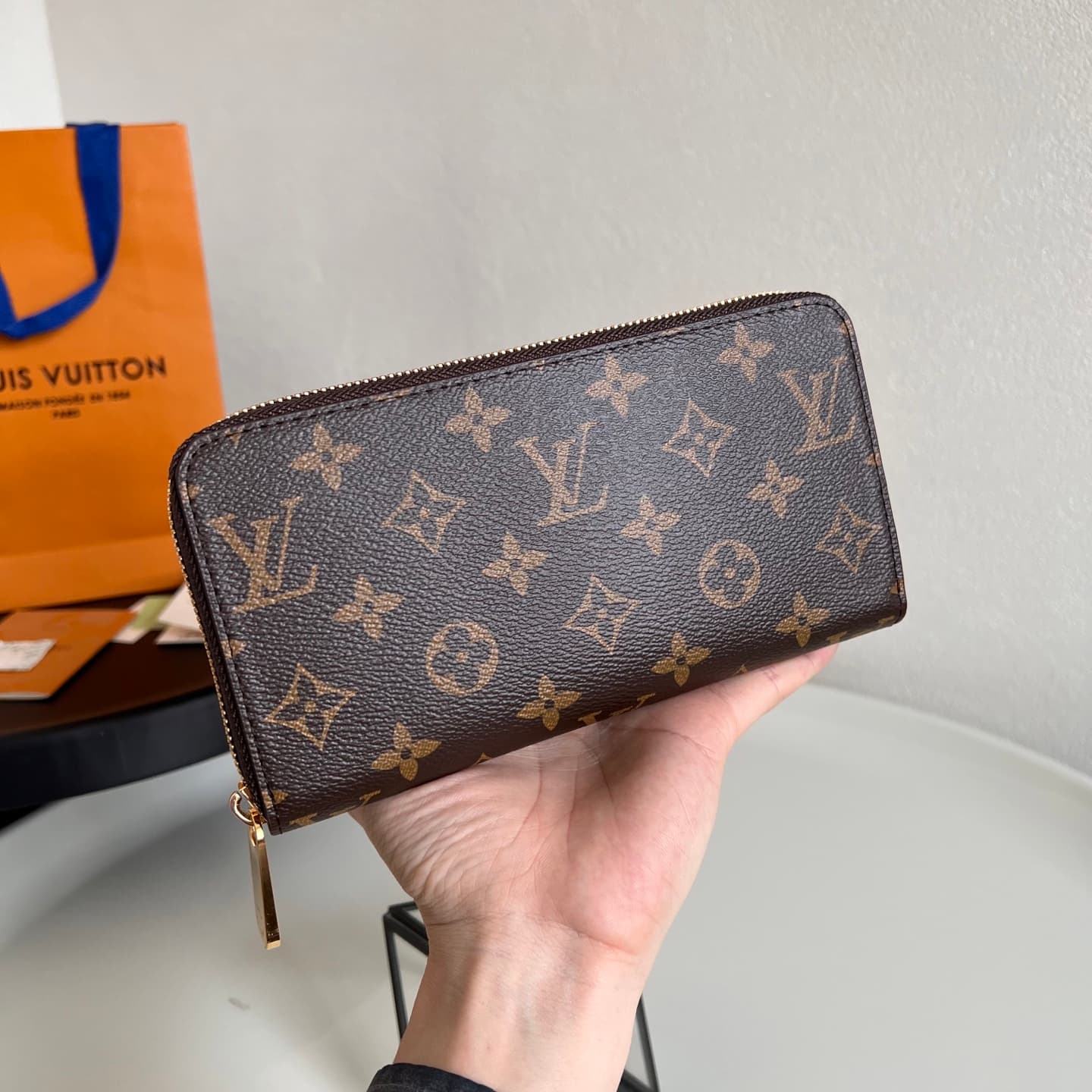 Louis Vuitton Neo Card Holder Damier Graphite Canvas N62666 High