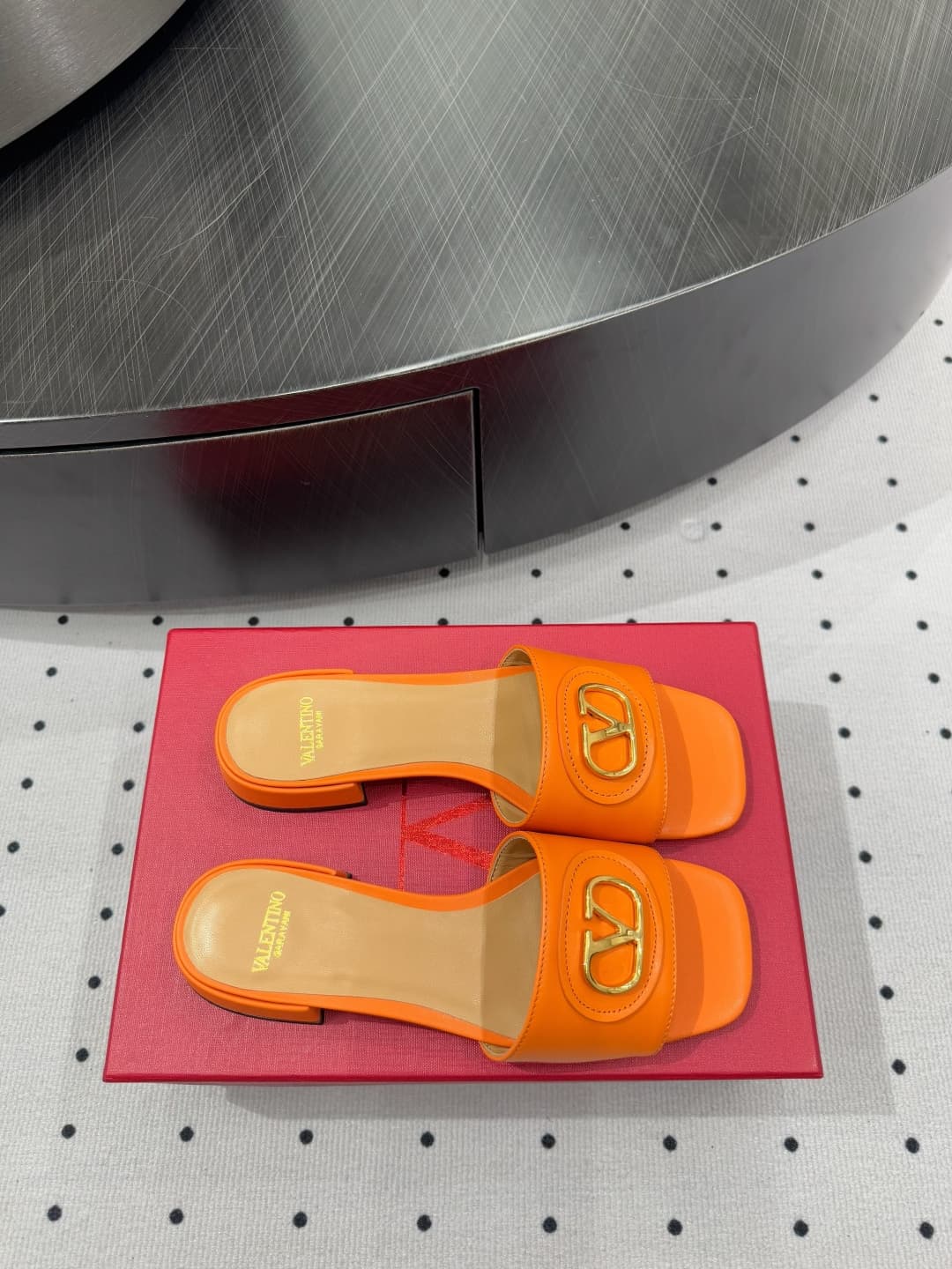 Valentino Vlogo Signature Slide Sandal Shoes Women