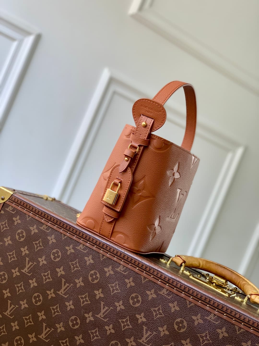 Louis Vuitton Low Key All In BB bag Monogram Empreinte leather M28820 High